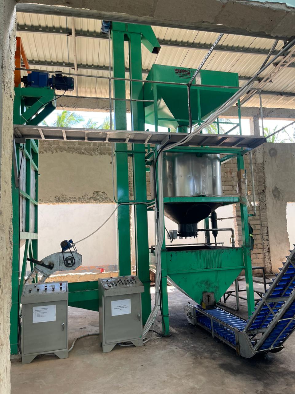 RAW CASHEW NUT STEAMING MACHINE- New model: VCM-2025