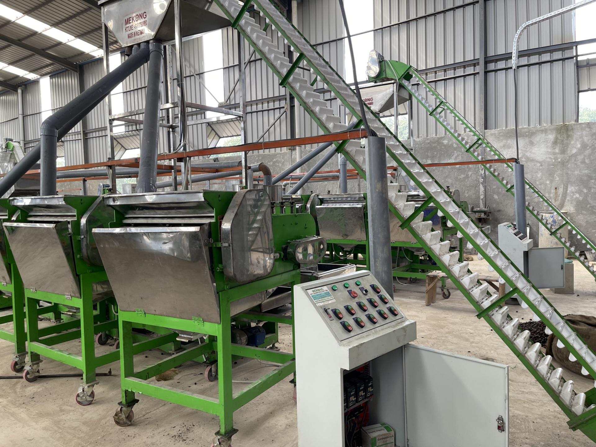 AUTOMATIC CASHEW SHELLING LINE
